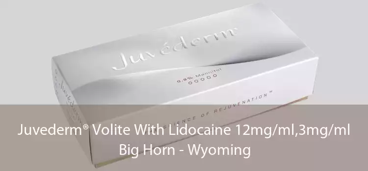 Juvederm® Volite With Lidocaine 12mg/ml,3mg/ml Big Horn - Wyoming