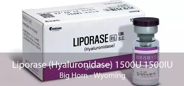 Liporase (Hyaluronidase) 1500U 1500IU Big Horn - Wyoming